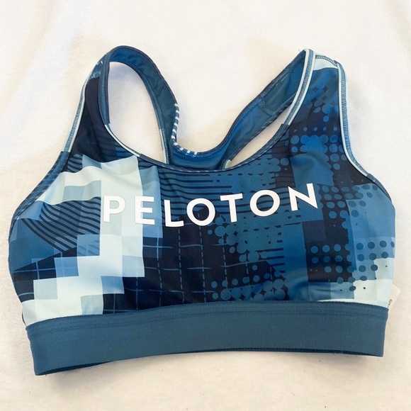 NWT Peloton by Adidas micro bit glitch sports bra - Picture 2 of 6